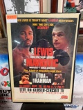 Framed Lewis vs Mavrovic Promotional Poster