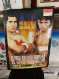 Framed Barrera vs Pacquiao Promotional Poster