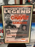 Framed Chavez vs Gamache Promotional Poster