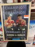 Framed Barrera vs Morales Promotional Poster