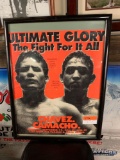 Framed Chavez vs Camacho Promotional Poster