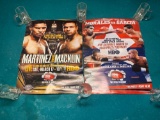 Qty of 5 Two-Sided Promotional Boxing Posters
