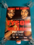 Tyson vs Williams Promotional Boxing Posters