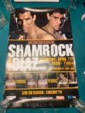 Shamrock vs Diaz UFC Promotional Posters