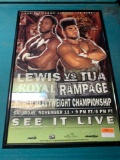 Boxing Promotional Poster