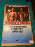 Trinidad vs Hopkins Promotional Poster