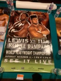 Lewis vs Tua Promotional Posters Approx 25