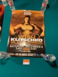 Vitali vs Klitschko Promotional Poster Qty of 4