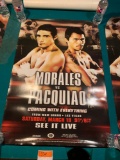 Morales vs Pacquiao Promotional Posters Approx 25