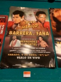 Barrera vs Fana promotional Poster