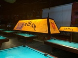 Jim Beam Pool Table Tiffany Lamp