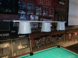 Custom made beer bucket bar lights