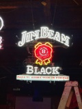Jim Beam Black Spanish Neon Sign