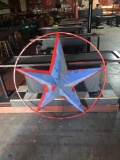 Custom Steel Texas Star Wall Art