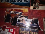 Miller Lite Indy Racing Metal Sign