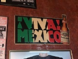 Budweiser Viva Mexico Steel Bar Sign