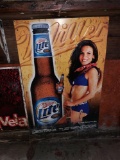 Miller Lite Mexican Steel Bar Sign