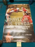 Chavez Jr. vs Vanda Promotional Posters Approx 25