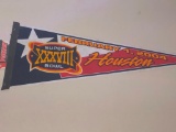 Super Bowl XXXVIII Houston Pennant