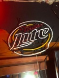 Miller Lite Neon Bar Sign