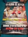 Mexican Boxing Promotional Poster