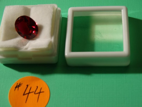 AAAAA+ 6.95 Blood Red Natural Ruby Loose Gemstone