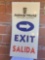 AstroWorld Exit Sign