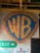 Warner Brothers WB Wood Sign