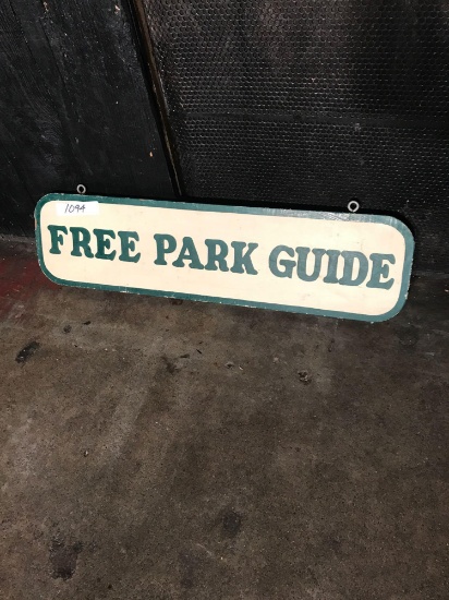 Free Park Guide Sign