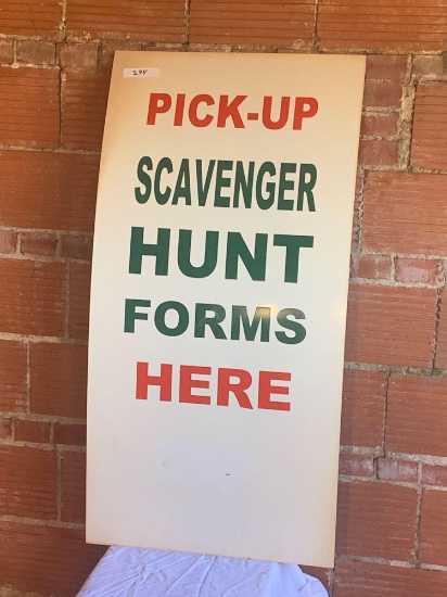 Pick-Up Scavenger Hunt Forms Here