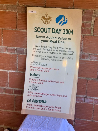 Scout Day 2004 Sign