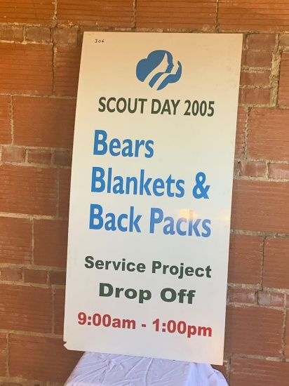 Scout Day 2005 Sign