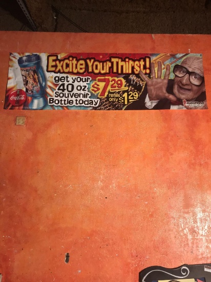 AstroWorld Excite Your Thirst Banner