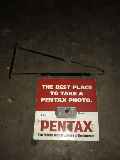 Pentax digital camera 2ft 6in x 2ft 6in Wood/metal