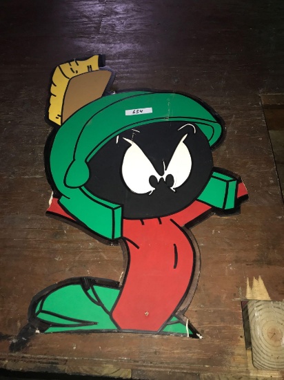 Marvin the Martian cardboard 3ft 3in x 2ft