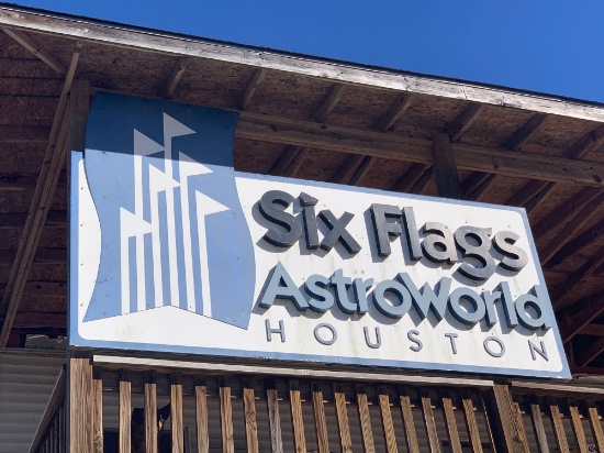 AstroWorld Park Entrance Sign