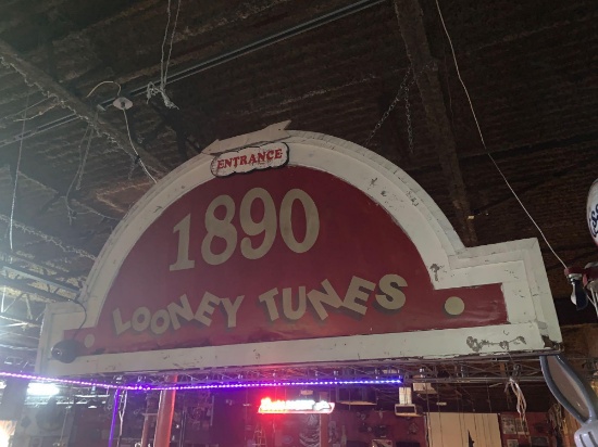 Looney Tunes Entrance Sign