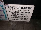Lost Children Sign