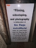 AstroWorld Advisory Sign re Filming
