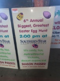 AstroWorld Easter Egg Hunt Sign