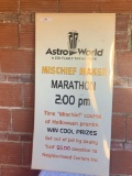 AstroWorld Mischief Maker Sign