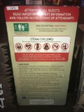 Texas Cyclone Ride Safety Information Sign