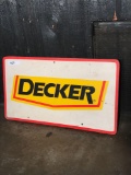 Wooden Decker Sign
