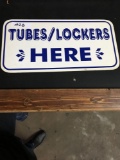Tubes/ Lockers Sign
