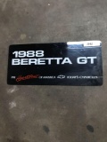 1988 Beretta GT Sign