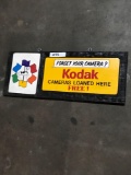 Kodak Forget your camera? sign