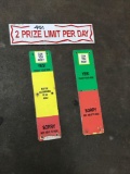 Can you ride & 2 prize limit per day 1ft x 3in - all