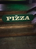 Ciro?s pizza 1ft x 4ft 6in wooden sign