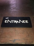 Virtuality Entrance 1ft 4in x 3ft wooden sign