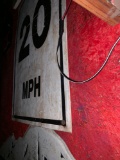20 MPH Sign